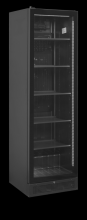 TEFCOLD SCU 1425 FRAMELESS L/H Chladicí skříň prosklené dveře levé, černá 